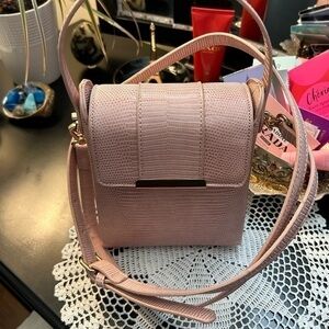 👛Pink Box Clutch Phone Bag Handbag Shoulder Crossbody Purse